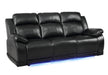 VEGA  SOFA W/PWR FR - PREMIER BLACK - Visions in Furniture (La Mirada, CA)
