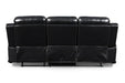 VEGA  DUAL RECLINER SOFA - PREMIER BLACK - Visions in Furniture (La Mirada, CA)