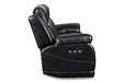 VEGA  SOFA W/PWR FR - PREMIER BLACK - Visions in Furniture (La Mirada, CA)