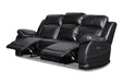 VEGA  SOFA W/PWR FR - PREMIER BLACK - Visions in Furniture (La Mirada, CA)