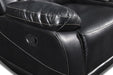 VEGA  DUAL RECLINER SOFA - PREMIER BLACK - Visions in Furniture (La Mirada, CA)