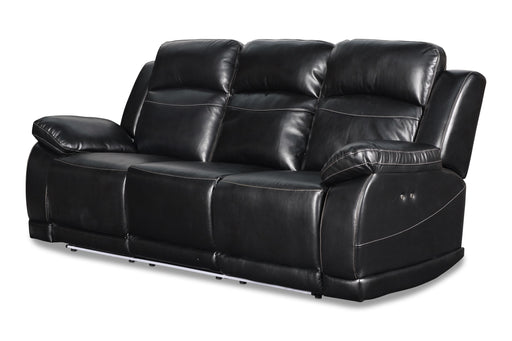 VEGA  SOFA W/PWR FR - PREMIER BLACK - Visions in Furniture (La Mirada, CA)