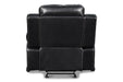 VEGA GLIDER RECLINER W/PWR FR- PREMIER BLACK - Visions in Furniture (La Mirada, CA)