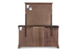 VERSAILLES LANDSCAPE MIRROR- BORDEAUX - Visions in Furniture (La Mirada, CA)