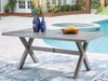 Half Moon Beach Outdoor Dining Table - Visions in Furniture (La Mirada, CA)