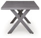 Half Moon Beach Outdoor Dining Table - Visions in Furniture (La Mirada, CA)