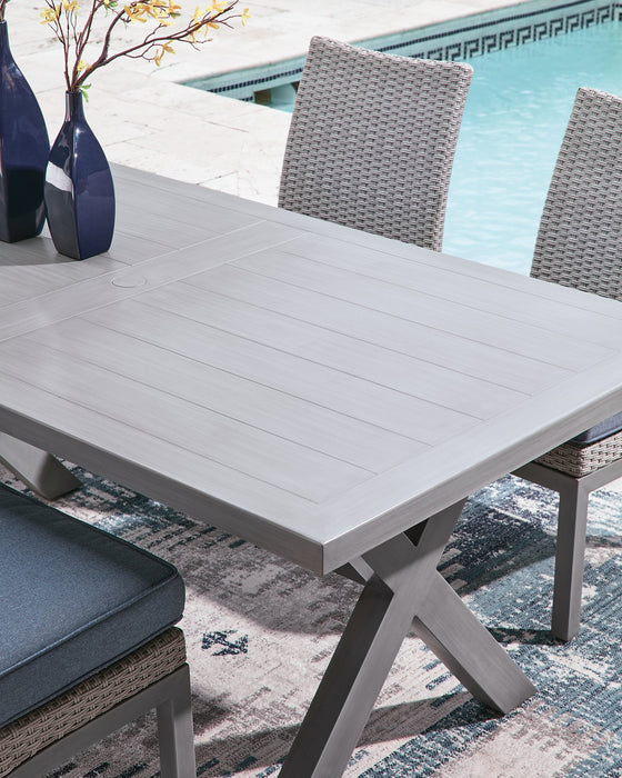 Half Moon Beach Outdoor Dining Table - Visions in Furniture (La Mirada, CA)