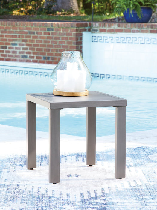 Half Moon Beach Outdoor End Table - Visions in Furniture (La Mirada, CA)