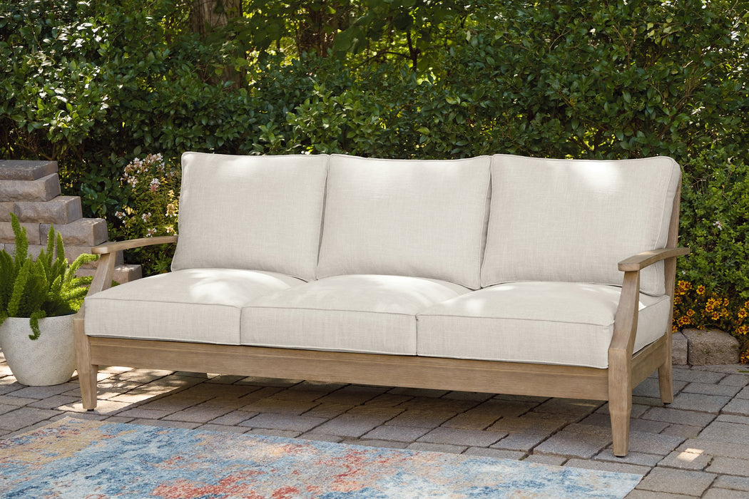 Carter Hall Outdoor Sofa with Cushion - Visions in Furniture (La Mirada, CA)
