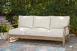 Carter Hall Outdoor Sofa with Cushion - Visions in Furniture (La Mirada, CA)