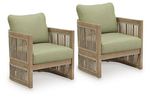 Serena Shores Outdoor Lounge Chair (Set of 2) - Visions in Furniture (La Mirada, CA)