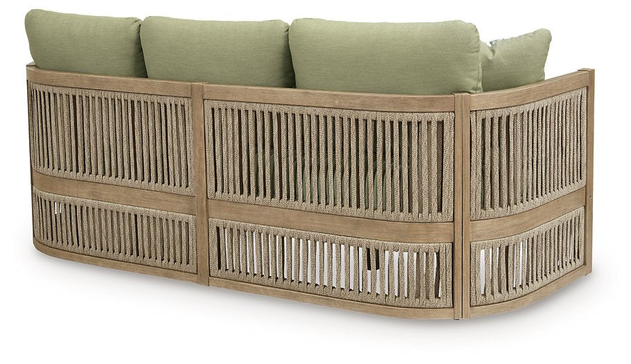 Serena Shores Outdoor Sofa with Cushion - Visions in Furniture (La Mirada, CA)