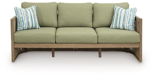 Serena Shores Outdoor Sofa with Cushion - Visions in Furniture (La Mirada, CA)