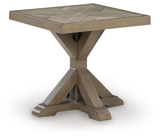 Laguna Heights Outdoor End Table - Visions in Furniture (La Mirada, CA)