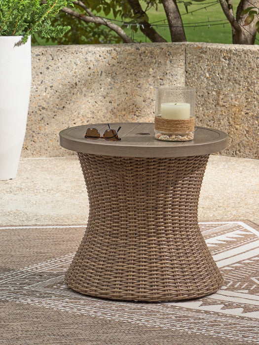Laguna Heights Outdoor End Table - Visions in Furniture (La Mirada, CA)