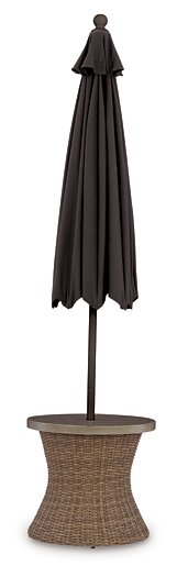 Laguna Heights Outdoor End Table - Visions in Furniture (La Mirada, CA)