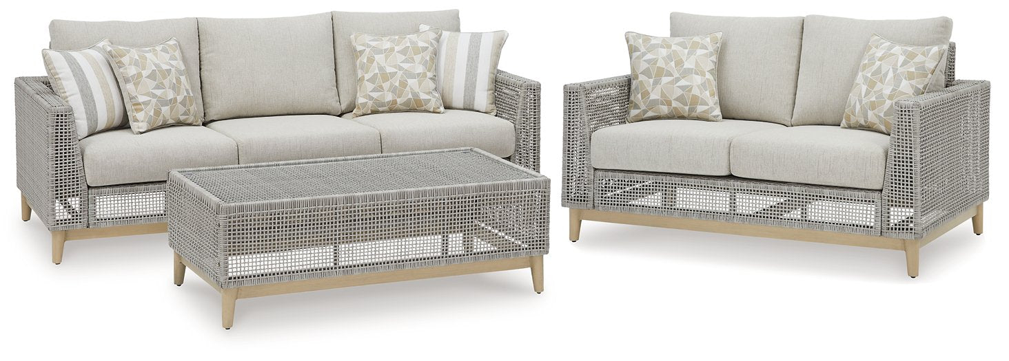 Seton Creek Outdoor Seating Set - Visions in Furniture (La Mirada, CA)