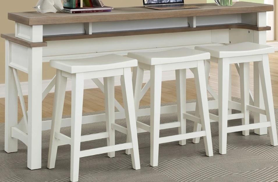 Parker House Americana Modern Counter Stool in Cotton - Visions in Furniture (La Mirada, CA)