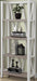 Parker House Americana Modern Etagere Bookcase in Cotton - Visions in Furniture (La Mirada, CA)