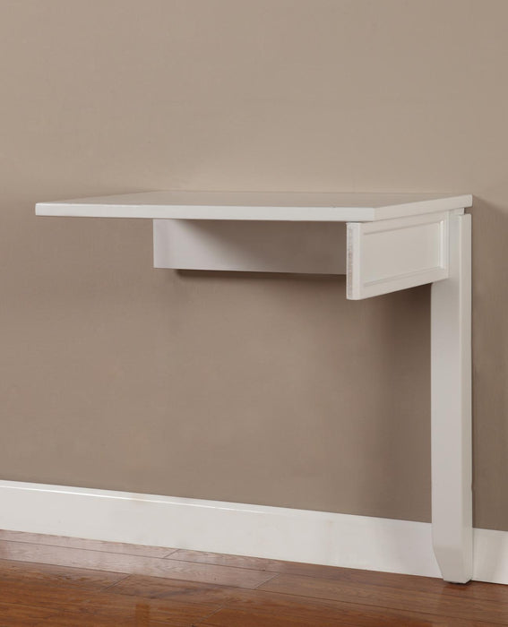 Parker House Boca 4-Piece L-Shaped Modular Office Credenza in Cottage White - Visions in Furniture (La Mirada, CA)
