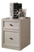 Parker House Boca Rolling File in Cottage White - Visions in Furniture (La Mirada, CA)