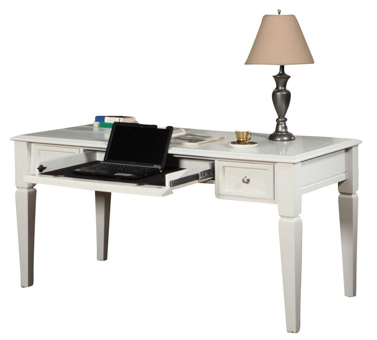 Parker House Boca Writing Desk in Cottage White - Visions in Furniture (La Mirada, CA)