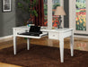 Parker House Boca Writing Desk in Cottage White - Visions in Furniture (La Mirada, CA)