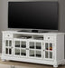 Parker House Cape Cod 63 in. TV Console in Vintage White - Visions in Furniture (La Mirada, CA)