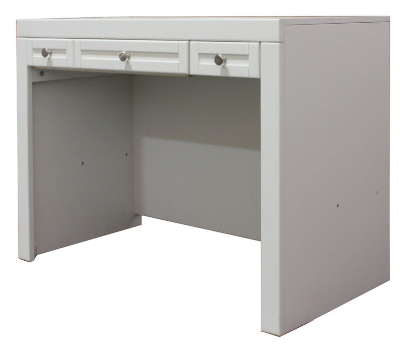 Parker House Catalina 40" Library Desk in Cottage White - Visions in Furniture (La Mirada, CA)