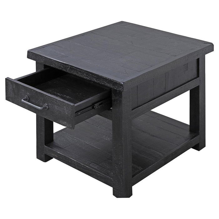 Parker House Durango End Table in Rustic Dark Pine - Visions in Furniture (La Mirada, CA)
