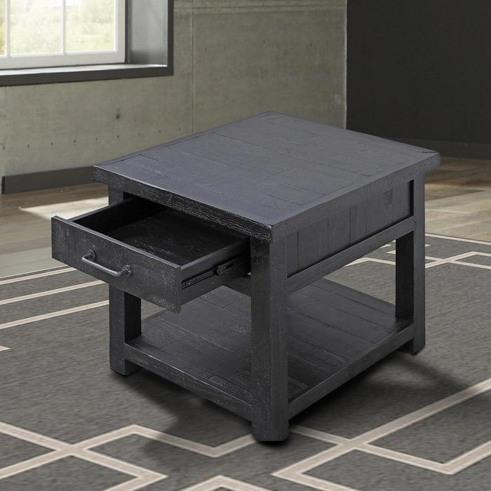 Parker House Durango End Table in Rustic Dark Pine - Visions in Furniture (La Mirada, CA)