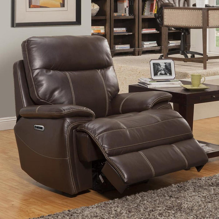 Parker House Dylan Power Recliner in Mahogany - Visions in Furniture (La Mirada, CA)