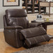 Parker House Dylan Power Recliner in Mahogany - Visions in Furniture (La Mirada, CA)