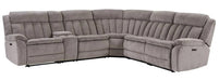 Parker House Furniture Cuddler Power Left Arm Facing Recliner in Laurel Dove - Visions in Furniture (La Mirada, CA)