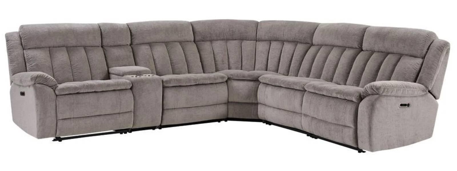 Parker House Furniture Cuddler Entertainment Console in Laurel Dove - Visions in Furniture (La Mirada, CA)