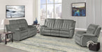 Parker House Furniture Cuddler Power Sofa in Laurel Dove - Visions in Furniture (La Mirada, CA)