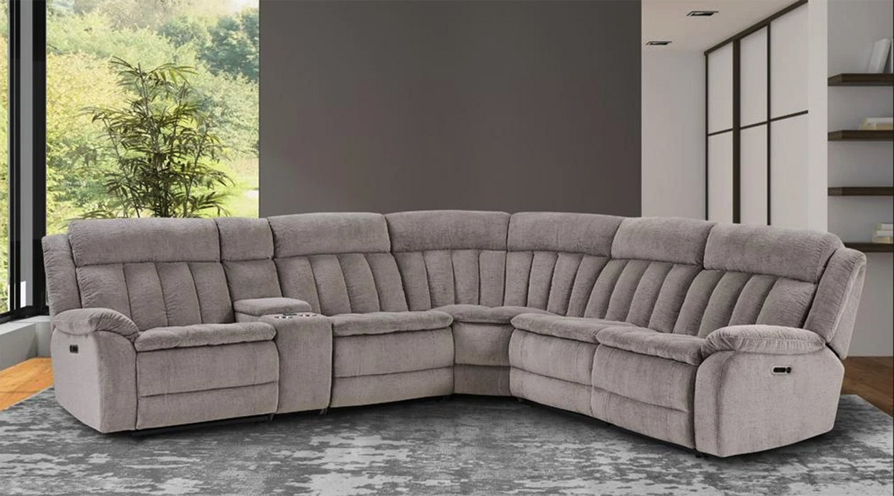 Parker House Furniture Cuddler Entertainment Console in Laurel Dove - Visions in Furniture (La Mirada, CA)