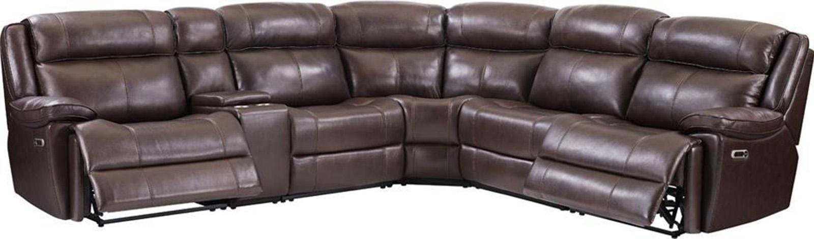 Parker House Furniture Eclipse Corner Wedge in Florence Brown - Visions in Furniture (La Mirada, CA)