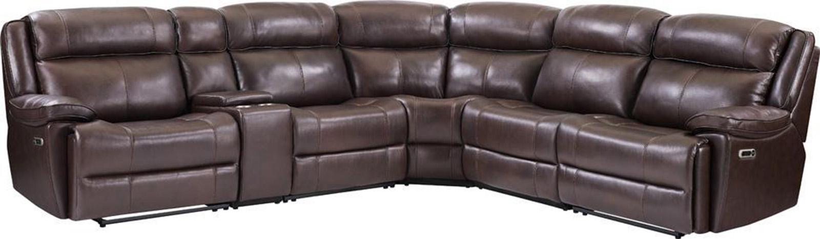 Parker House Furniture Eclipse Corner Wedge in Florence Brown - Visions in Furniture (La Mirada, CA)