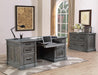 Parker House Gramercy Park Lateral File in Vintage Burnished Smoke - Visions in Furniture (La Mirada, CA)