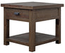 Parker House Lapaz End Table in Rustic Worn Pine - Visions in Furniture (La Mirada, CA)