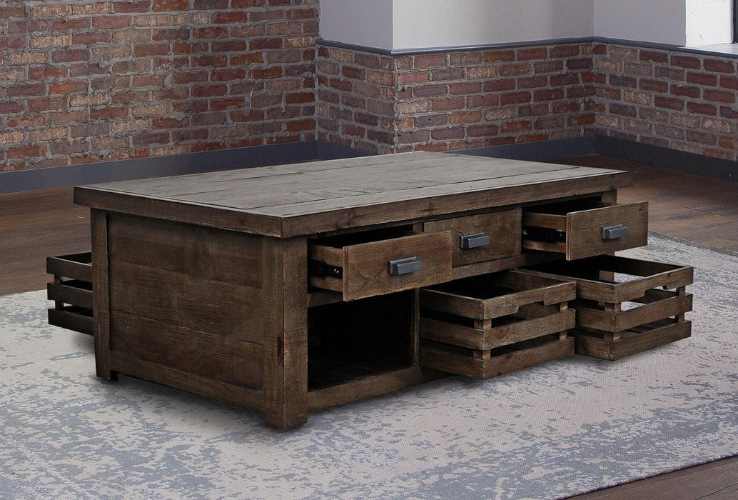 Parker House Lapaz Cocktail Table in Rustic Worn Fine - Visions in Furniture (La Mirada, CA)