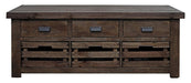 Parker House Lapaz Cocktail Table in Rustic Worn Fine - Visions in Furniture (La Mirada, CA)