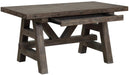 Parker House Lodge Desk in Siltstone - Visions in Furniture (La Mirada, CA)