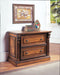 Parker House Huntington Two Drawer Lateral File in Vintage Pecan - Visions in Furniture (La Mirada, CA)