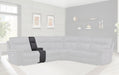 Parker House Mason Straight Console in Charcoal - Visions in Furniture (La Mirada, CA)