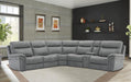 Parker House Mason Armless Chair in Carbon - Visions in Furniture (La Mirada, CA)