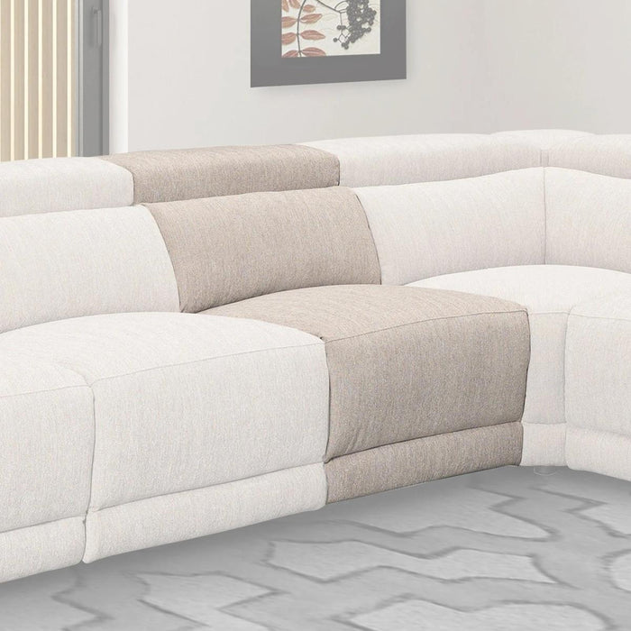 Parker House Noho Armless Chair in Bisque - Visions in Furniture (La Mirada, CA)