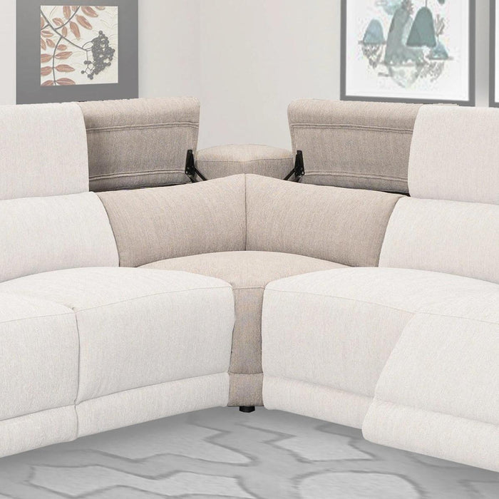 Parker House Noho Corner Wedge in Bisque - Visions in Furniture (La Mirada, CA)