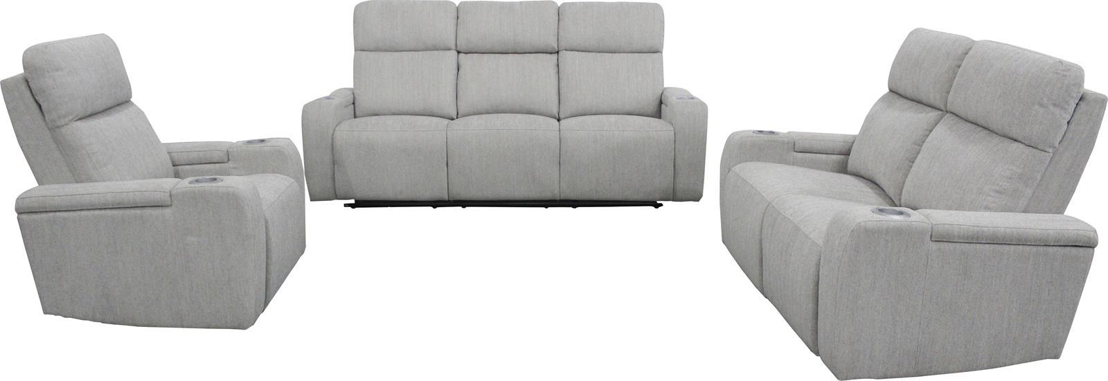 Parker House Orpheus Power Loveseat in Bisque - Visions in Furniture (La Mirada, CA)